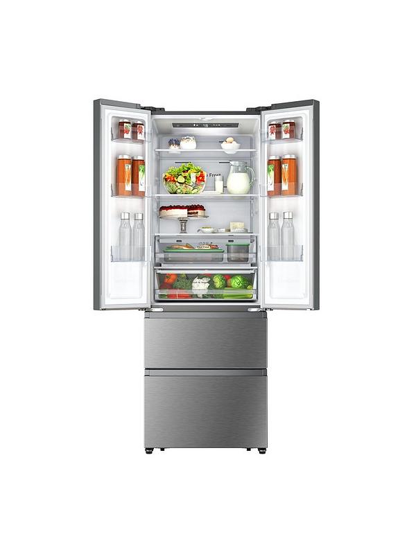 Hisense RF632N4BCE, 70cm Wide French Door, American Fridge Freezer - Stainless Steel - Image 3